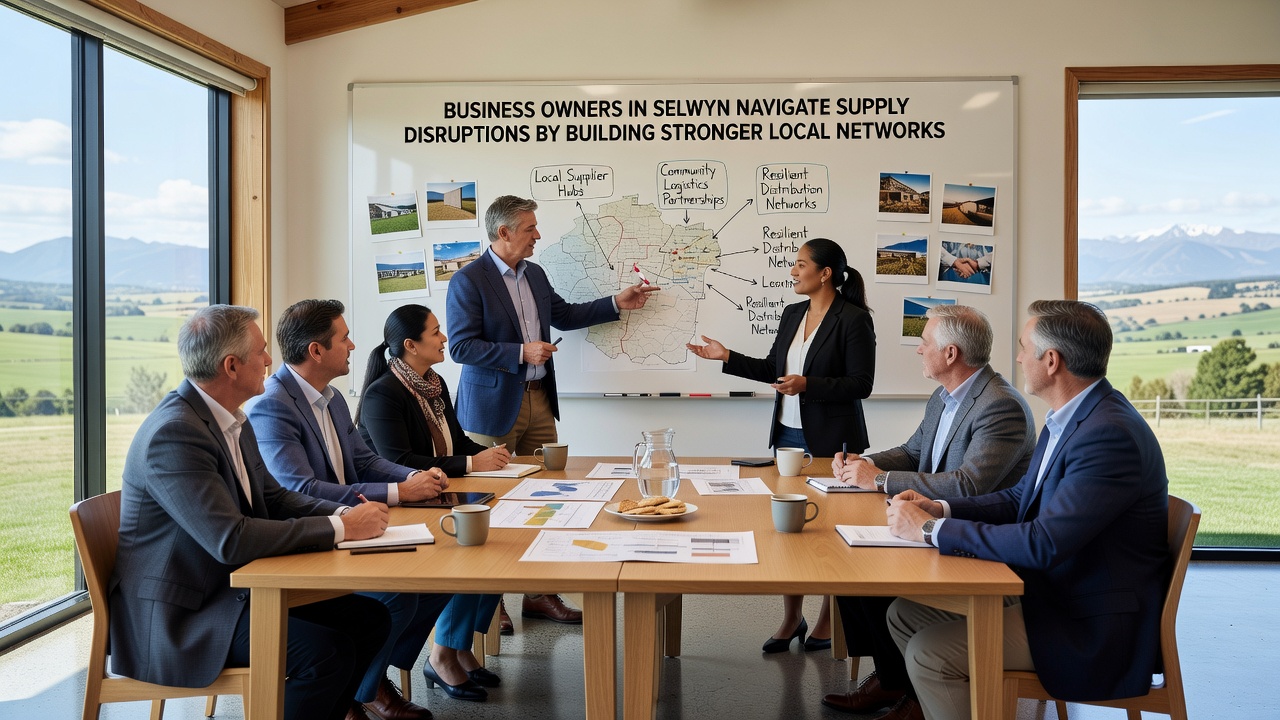 Selwyn businesses collaborating on shared logistics and local supplier contracts