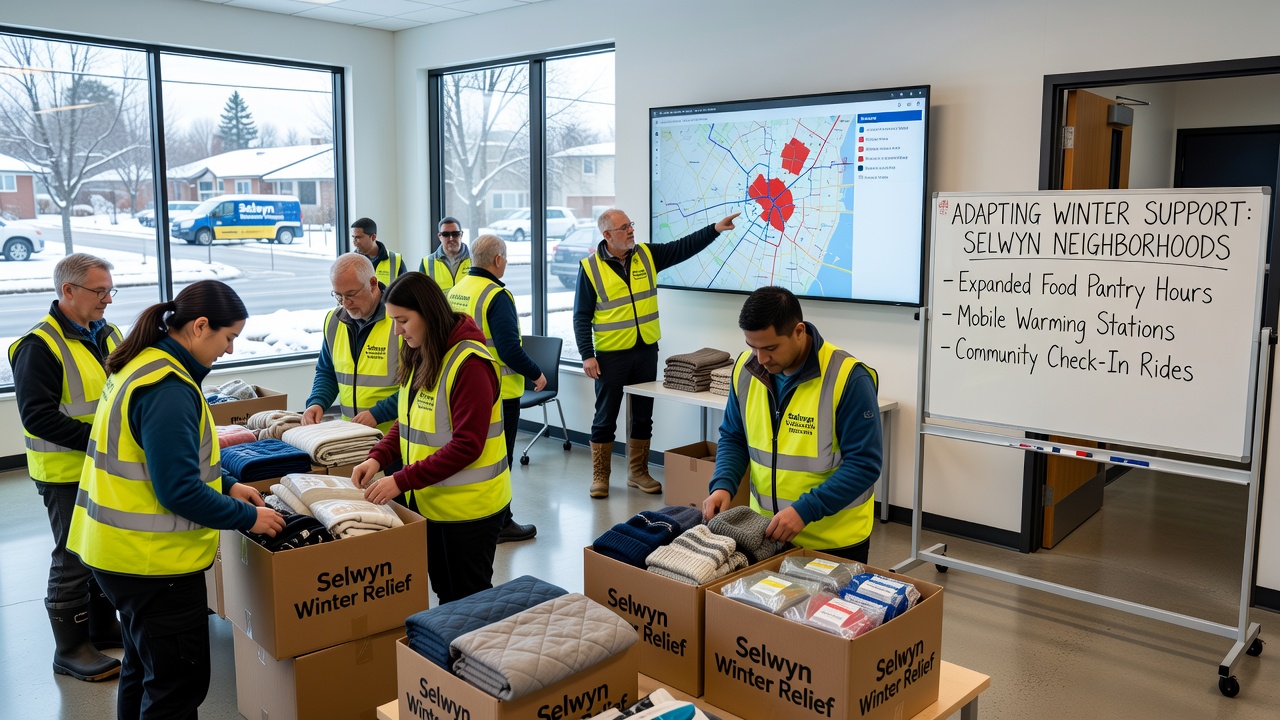 Volunteer Networks in Selwyn Refine Winter Assistance Efforts to Address Shifting Local Demands