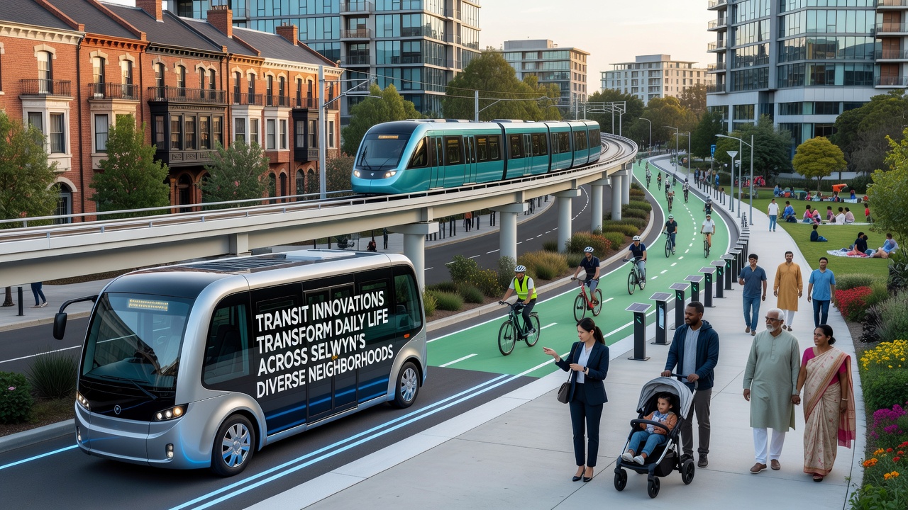 Transit Innovations Transform Daily Life Across Selwyn's Diverse Neighborhoods
